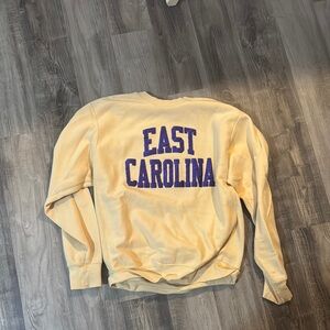 East Carolina Yellow Sweater